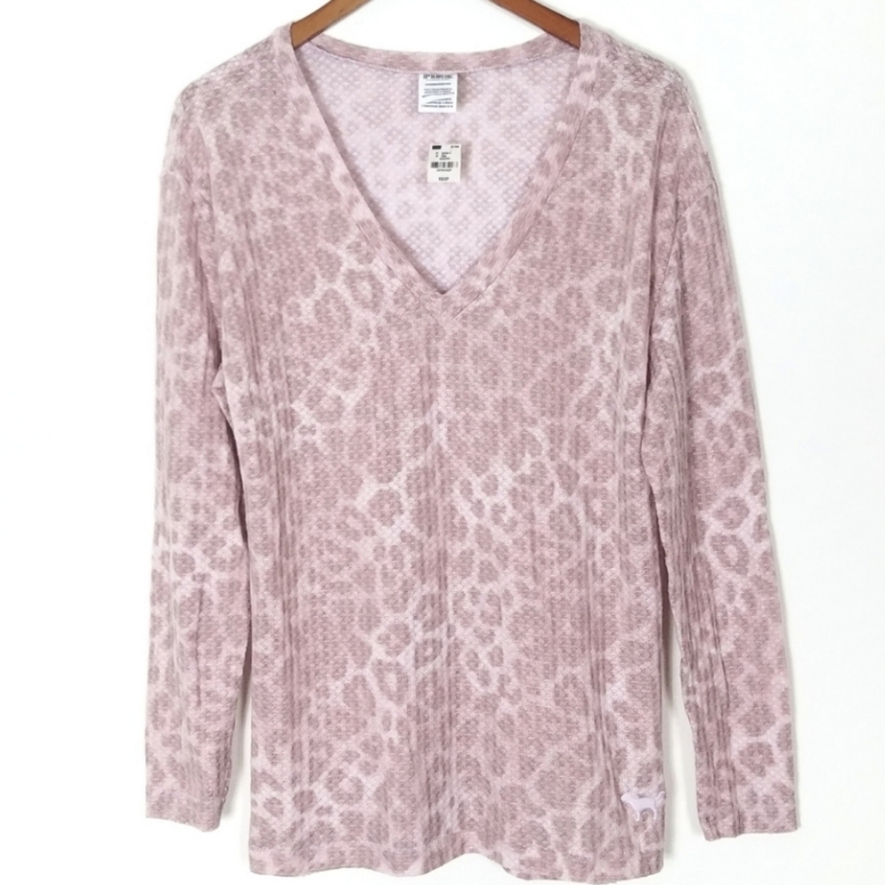 PINK Victoria's Secret Animal Print Sweater XS